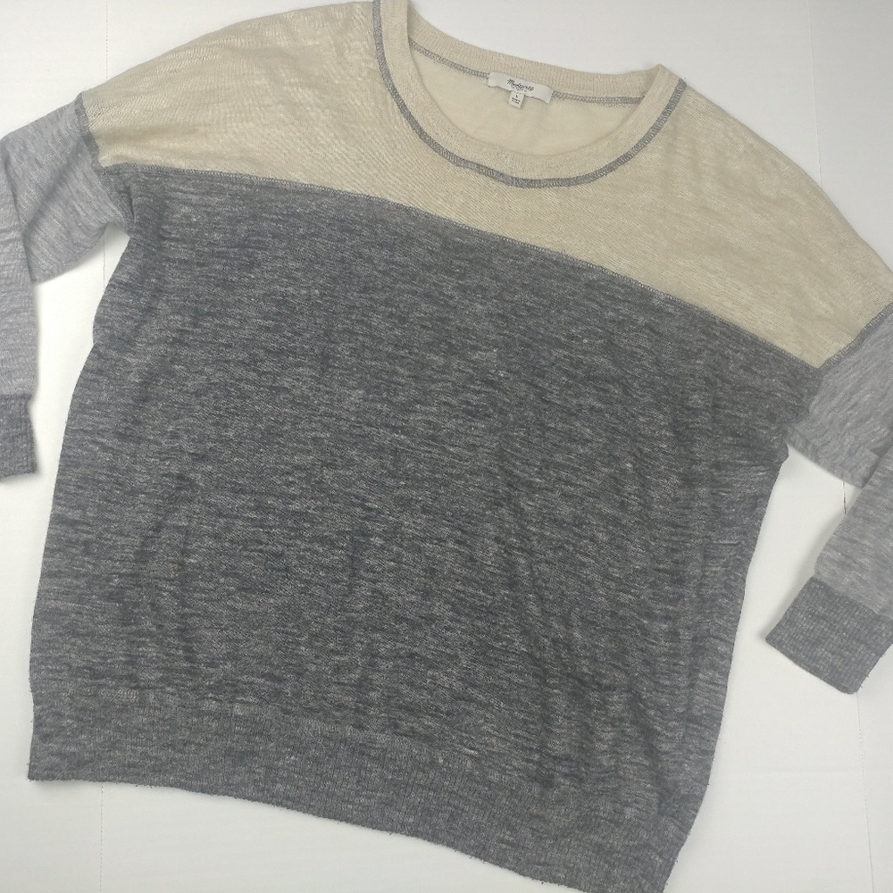 Madewell Lightweight Linen Pullover Longsleeve